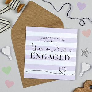 Candy Stripe You’re Engaged!