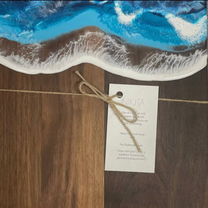 RESIN EDGED CHEESE/CHARCUTERIE BOARDS