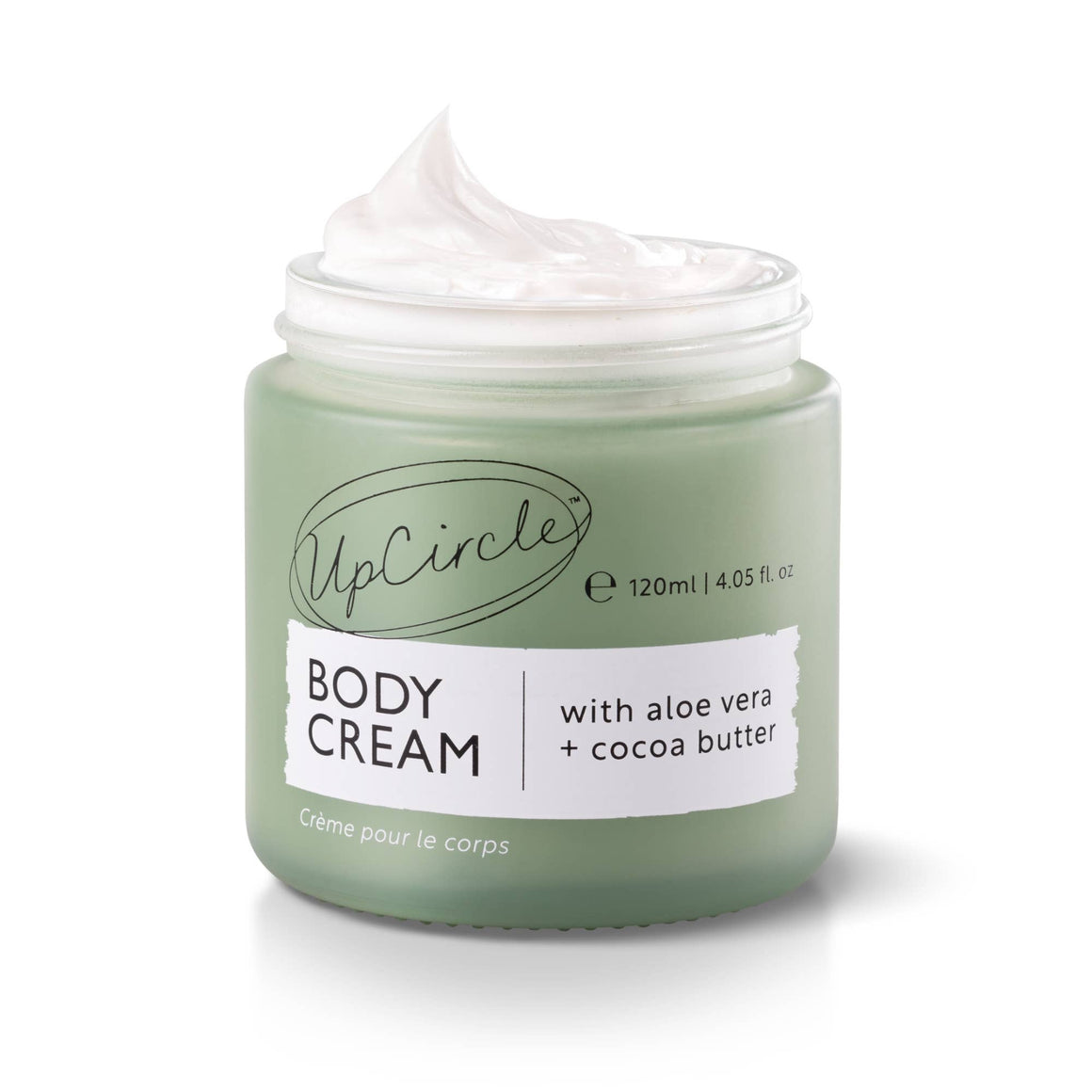 VEGAN BODY CREAM WITH ALOE VERA = COAOA BUTTER FOR DRY SKIN