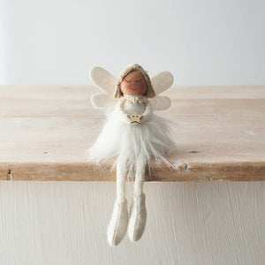FABRIC ANGELS - 4 COLOUR OPTIONS- 16cm