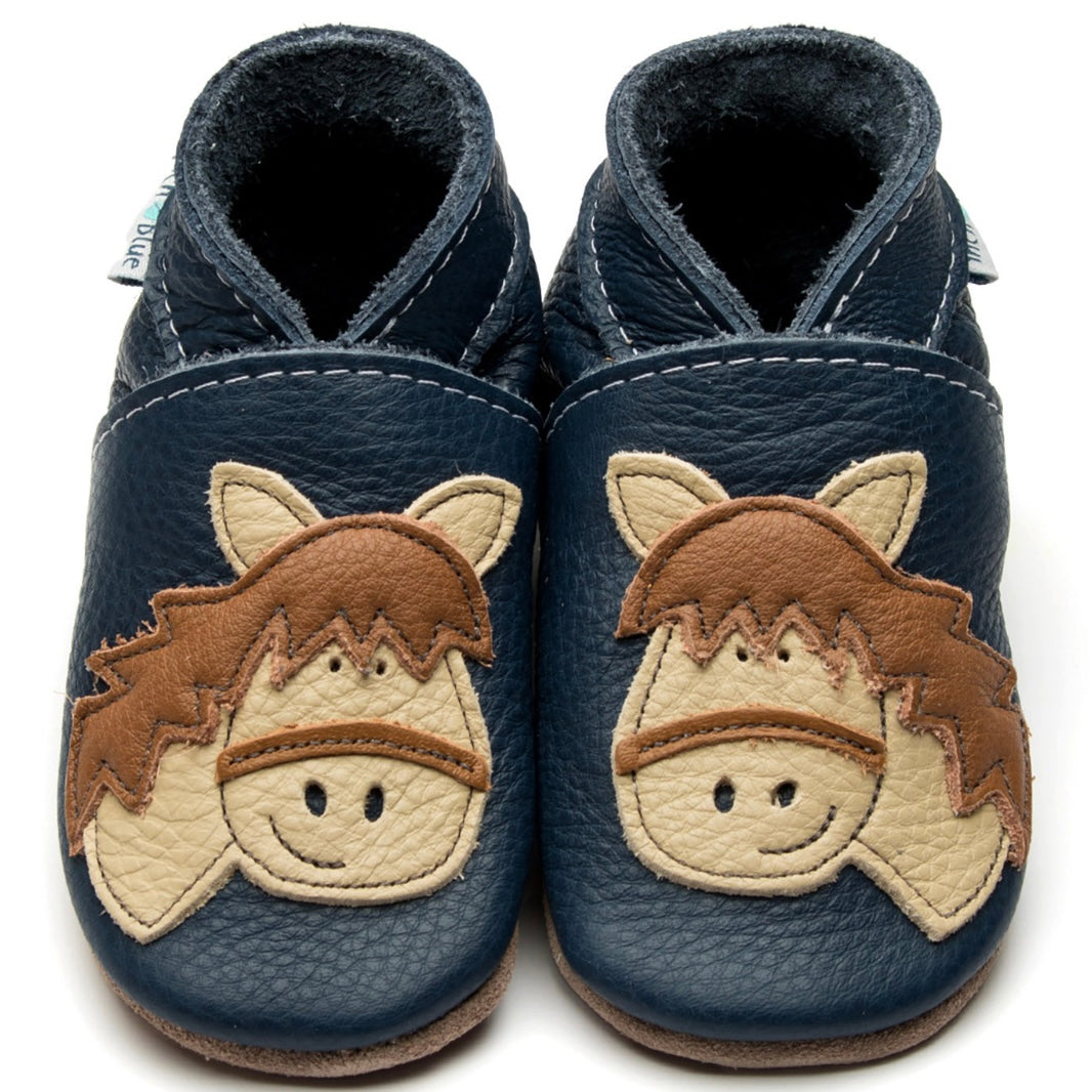 SOFT LEATHER BABY SHOES - VARIOUS DESIGNS