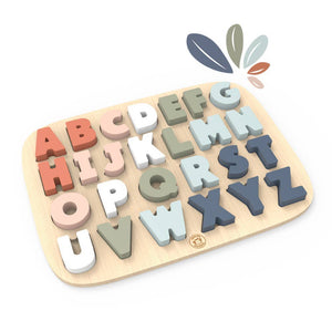 SPEEDY MONKEY ALPHABET PUZZLE - WOODEN TOY