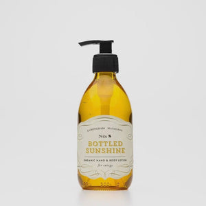 BOTTLED SUNSHINE LEMONGRASS AND MAYCHANG BODY LOTION