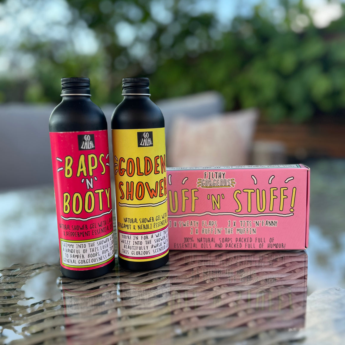 NAUGHTY SOAPS TRIO - MUFF AND STUFF
