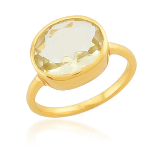 OVAL CHUNKY RING