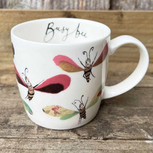 BONE CHINA MUGS BY ANNA WRIGHT - VARIOUS DESIGNS WITH MESSAGES