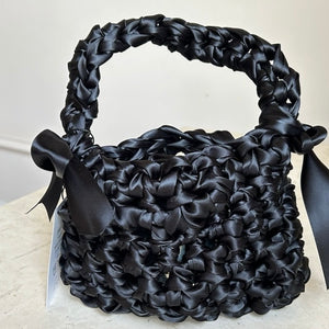 BON BON CROCHET SATIN BAGS