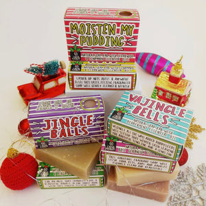 RANGE OF NAUGHTY GIFT SOAPS - FUNNY AND VEGAN