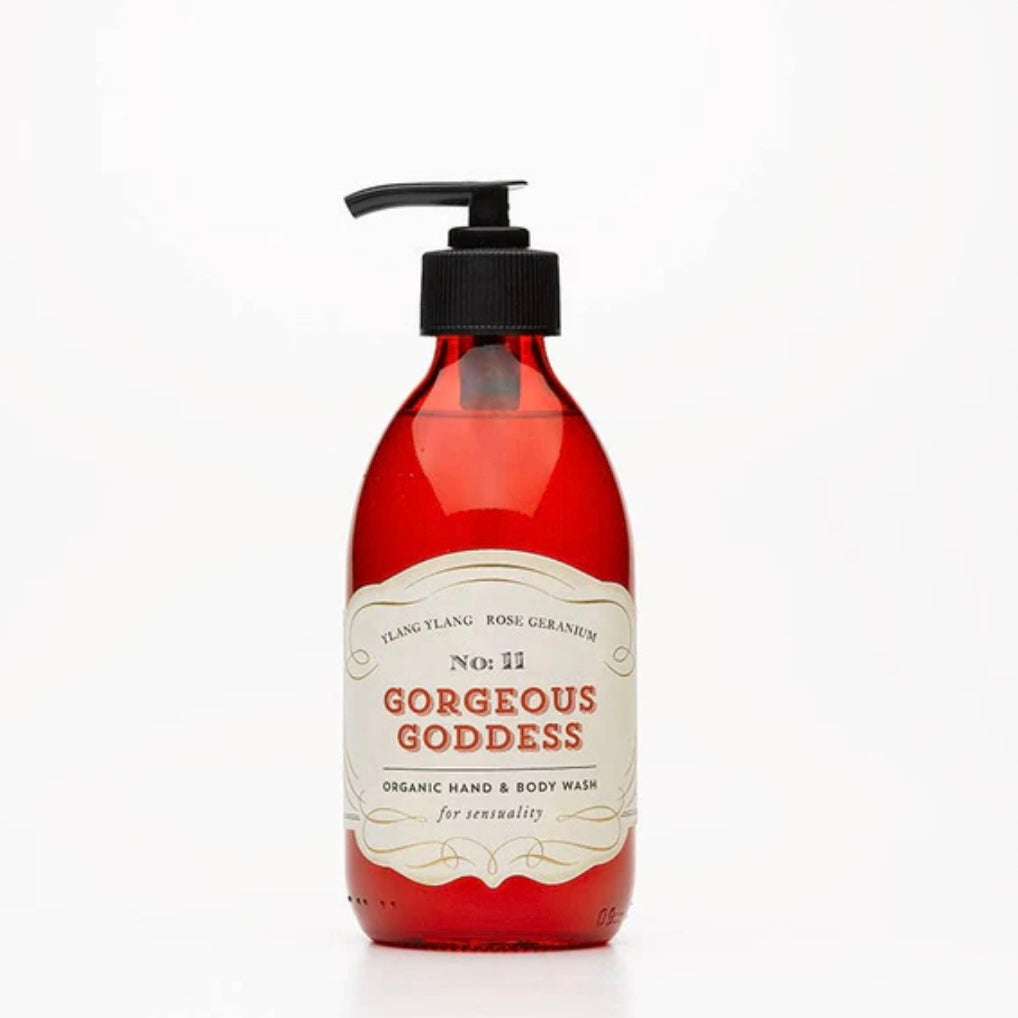 GORGEOUS GODDESS HAND AND BODY WASH - YLANG YLANG, GERANIUM AND JASMINE