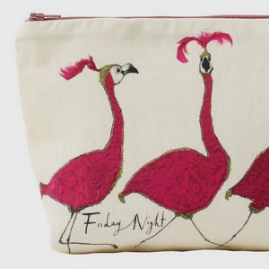 ANNA WRIGHT - “THE KNITTING CIRCLE”COSMETIC OR MAKE UP BAGS
