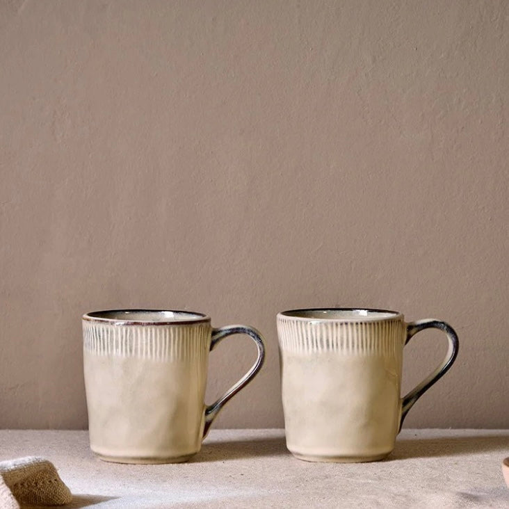 MALIA MUGS BY NKUKU (SET OF TWO)