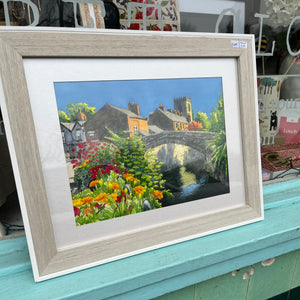 CROSTON WATERCOLOUR BY DAVID JENKiNS