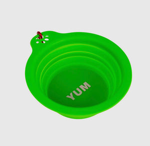COLLAPSIBLE TRAVEL DOG BOWL