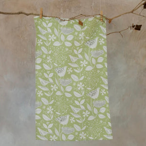 HEDGEROW PRINT TEA TOWEL