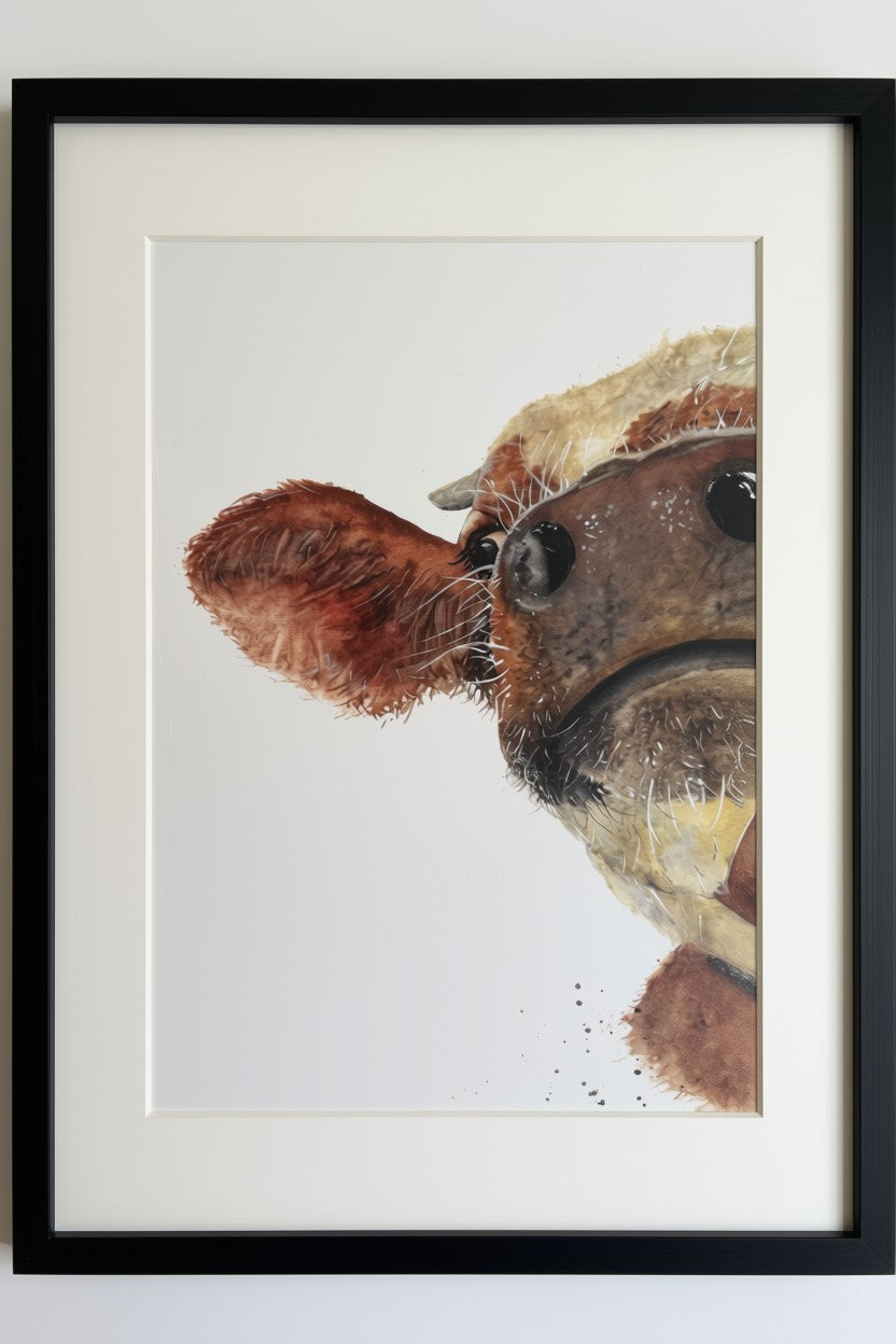 Close-up of Caroline Mooney's Nosey Toffee pictures, showcasing detailed artwork on a playful, colorful design.