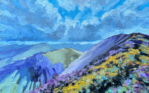 NEWLANDS - ORIGINAL OIL MOUNTED AND FRAMED BY ANDY WALMSLEY