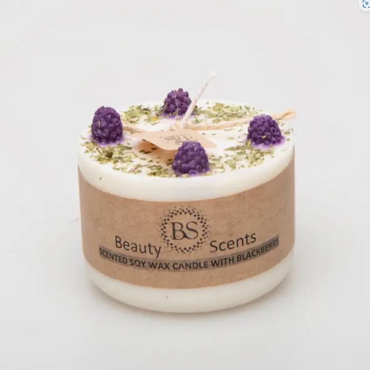 BLACKCURRANT CANDLE - SMALL