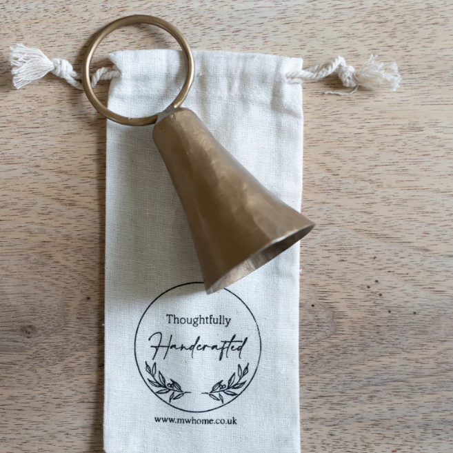 BRASS BELL CANDLE SNUFFER