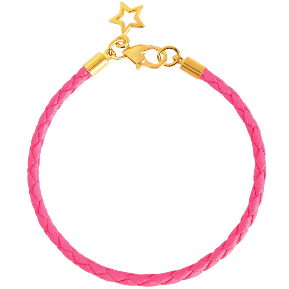 PLAITED STACKLET - PINK - Feather & Twigs