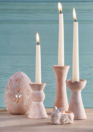 TERRACOTTA ANARKOLI CANDLE HOLDER