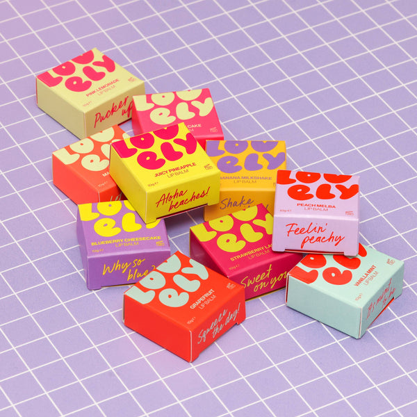 STRAWBERRY LACES LIP BALM FOR SOFT, SWEET LIPS - Feather & Twigs