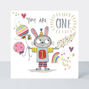 AGE 1 - RABBIT AND BALLOONS