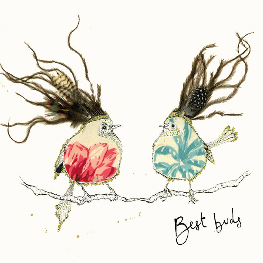 BEST BUDS BIRD CARD