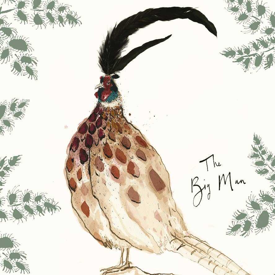 THE BIG MAN CARD - Feather & Twigs