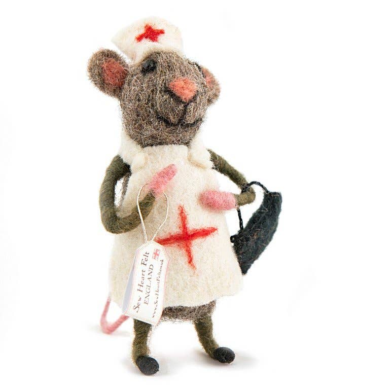Nurse  Mouse - Feather & Twigs