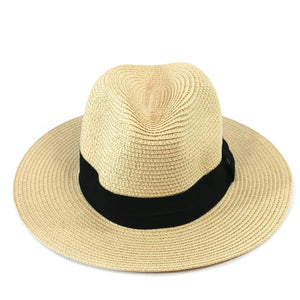 PANAMA STYLE FOLDABLE SUN HAT WITH BAG - LARGE Up to 59cm