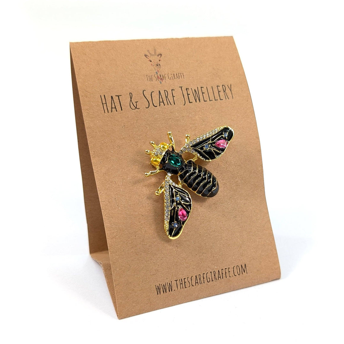BEE BROOCH - Feather & Twigs