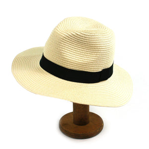 PANAMA STYLE FOLDABLE SUN HAT WITH BAG - LARGE Up to 59cm