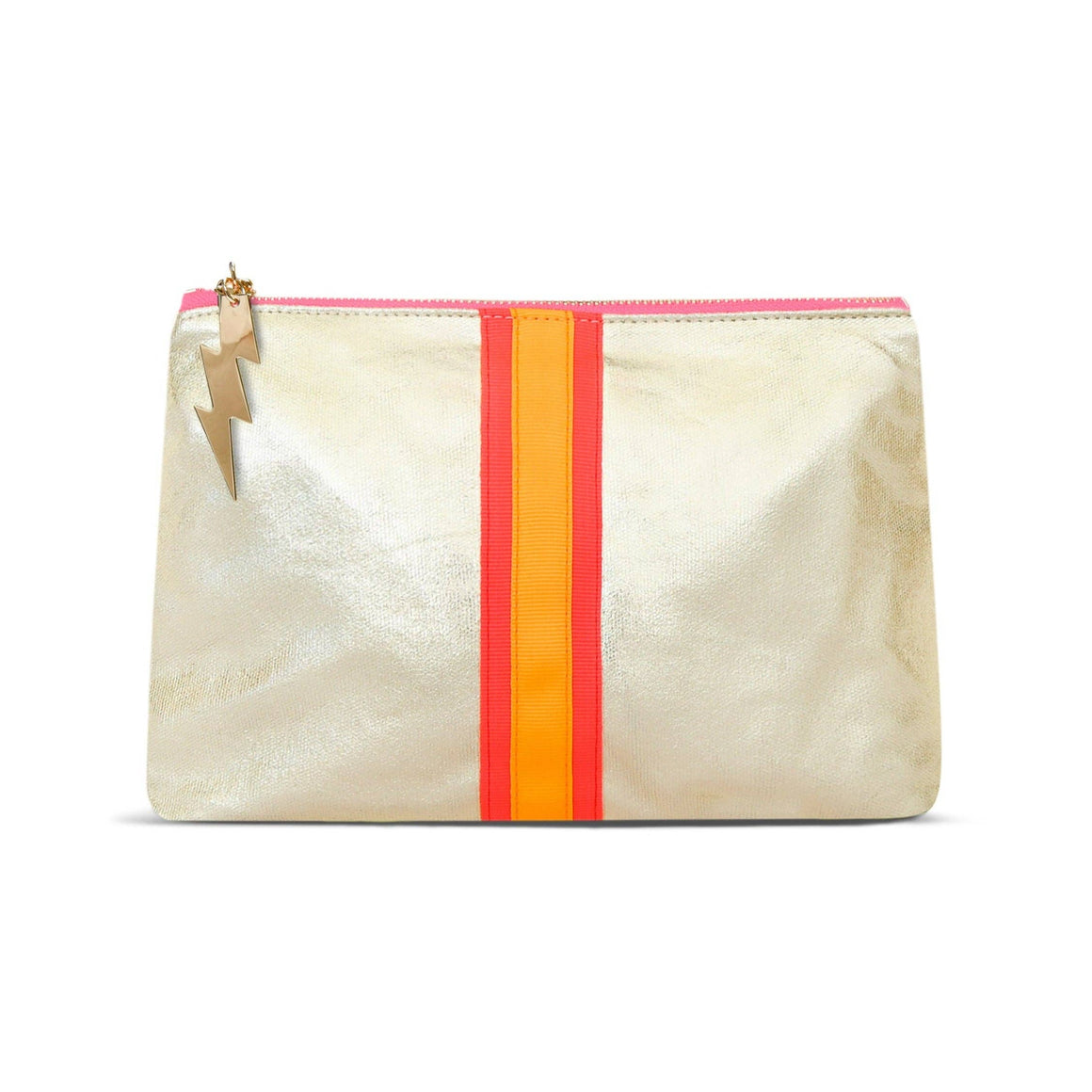 SHEENY GOLD CLUTCH BY COCKATOO - Feather & Twigs