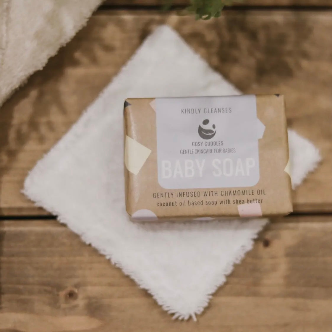 COSY CUDDLES SHEA BUTTER BABY SOAP - Feather & Twigs
