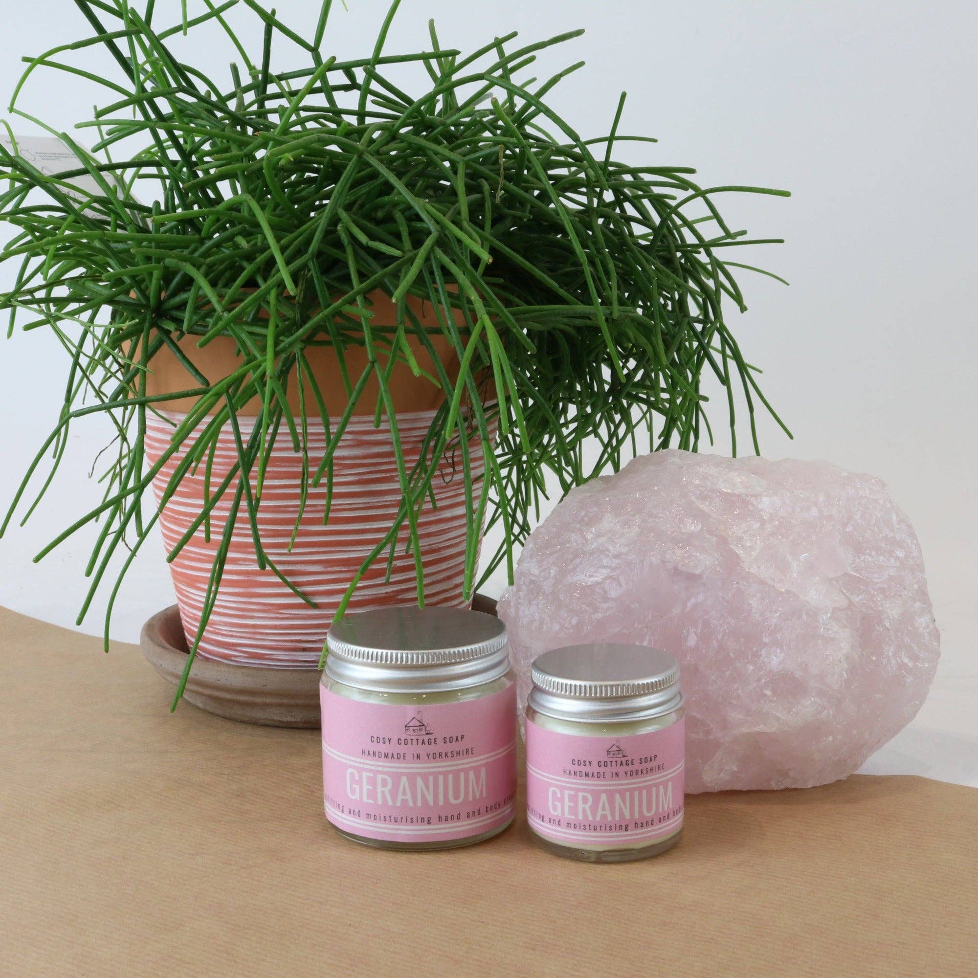 GERANIUM HAND AND BODY CREAM - Feather & Twigs