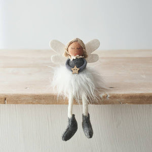 FABRIC ANGELS - 4 COLOUR OPTIONS- 16cm