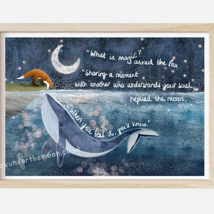 A4 Art Print ~ Soul Mates - Feather & Twigs