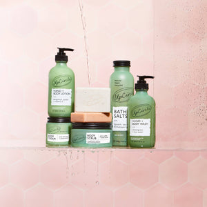 100% NATURAL VEGAN SOAP - HAND AND BODY WASH WITH KIWI WATER
