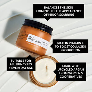 ECO FACE MOISTURISER WITH VITAMIN E + ALOE VERA - TRAVEL SIZE