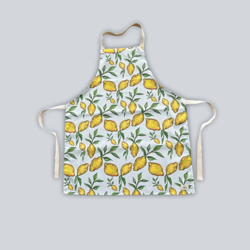 AMALFI LEMON APRON BY EVA DARLING - Feather & Twigs