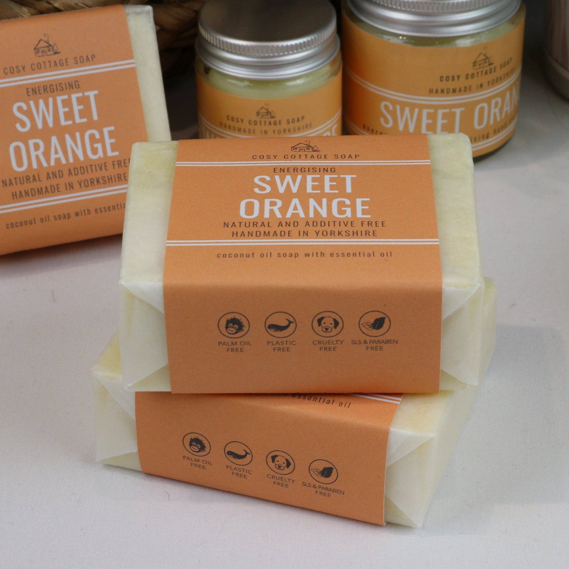 Sweet Orange Handmade Soap - Feather & Twigs