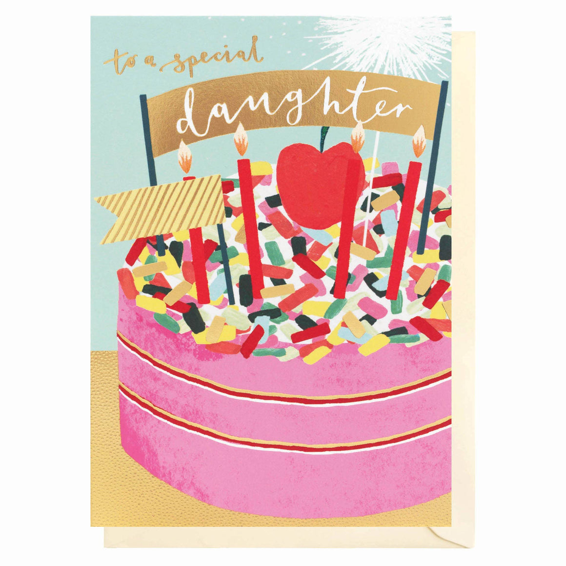 Special Cake Daughter | Female Birthday | Relations Card