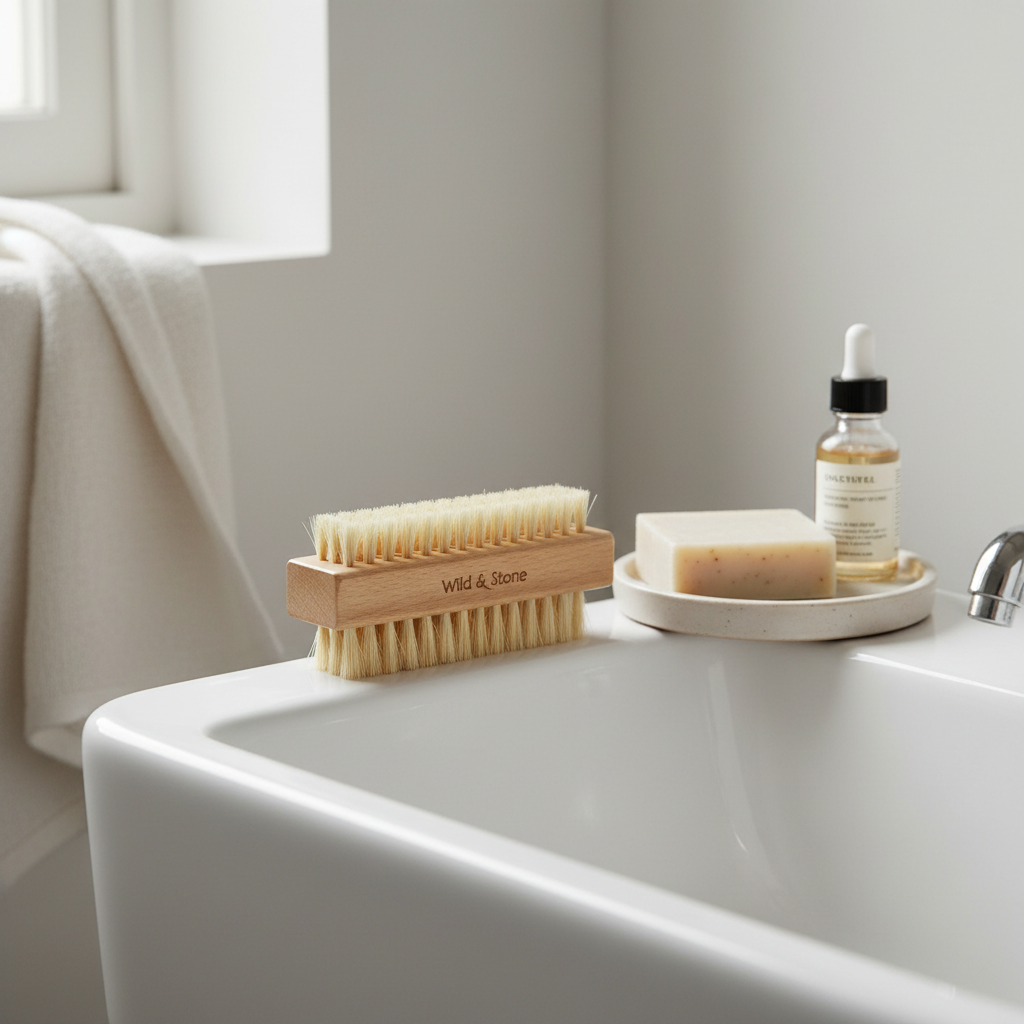 NAIL BRUSH - 100% VEGAN AND NATURAL