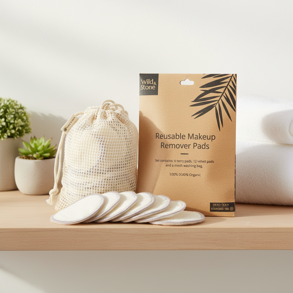 REUSABLE MAKEUP REMOVER PADS - PACK OF 16
