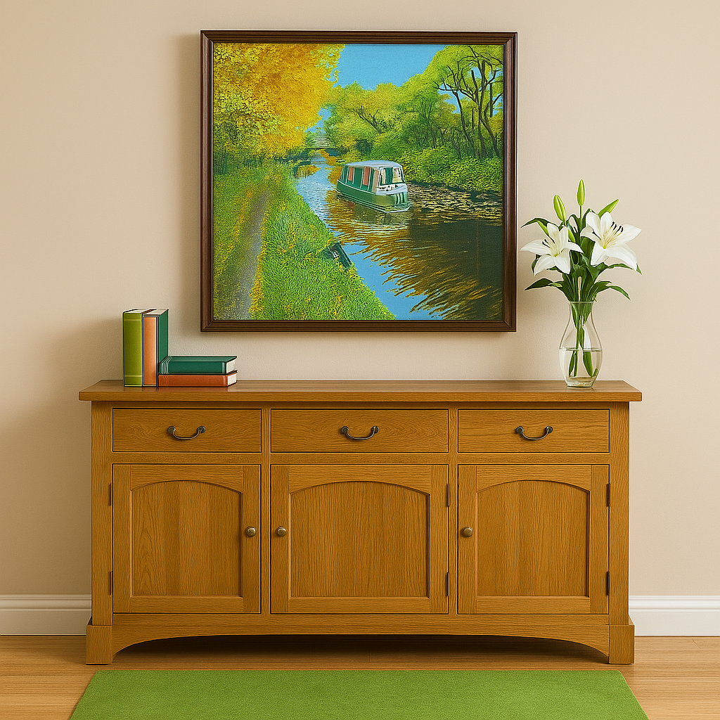 'AUTUMNAL CANAL' LIMITED EDITION PRINT BY ROB EDMUNDSON - Feather & Twigs