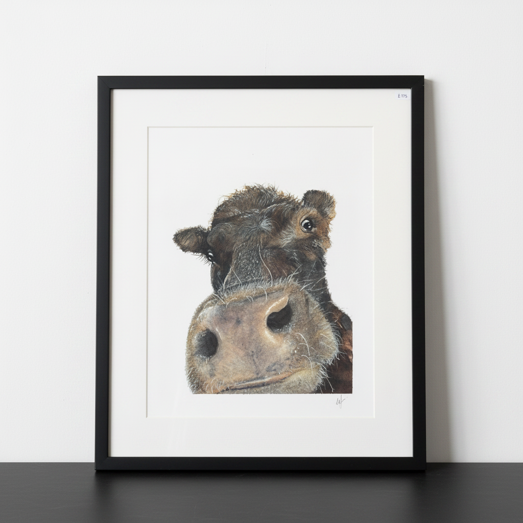 CHEEKY COW PICTURE BY CAROLINE ROONEY