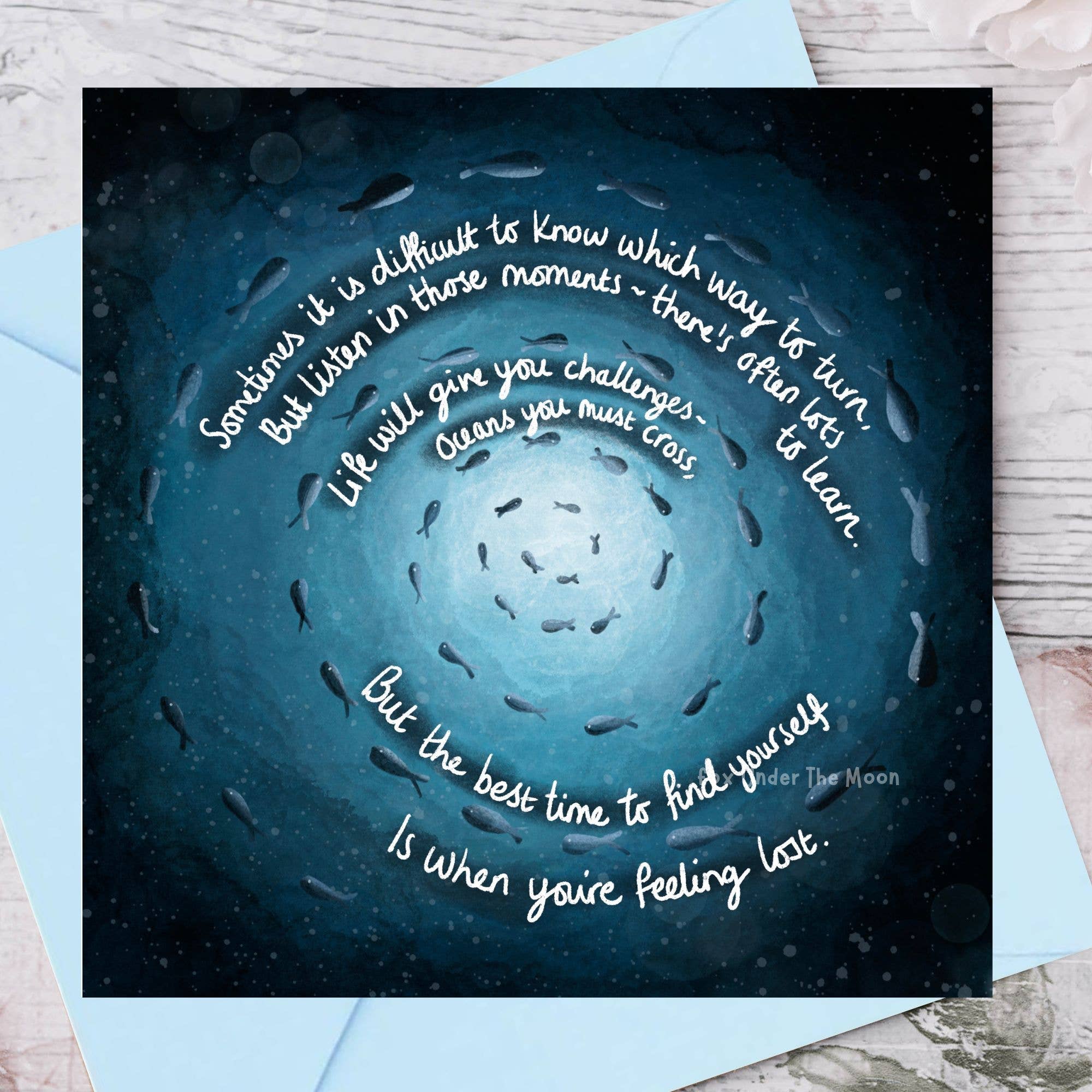 'OCEANS’ By FOX UNDER THE MOON - Feather & Twigs