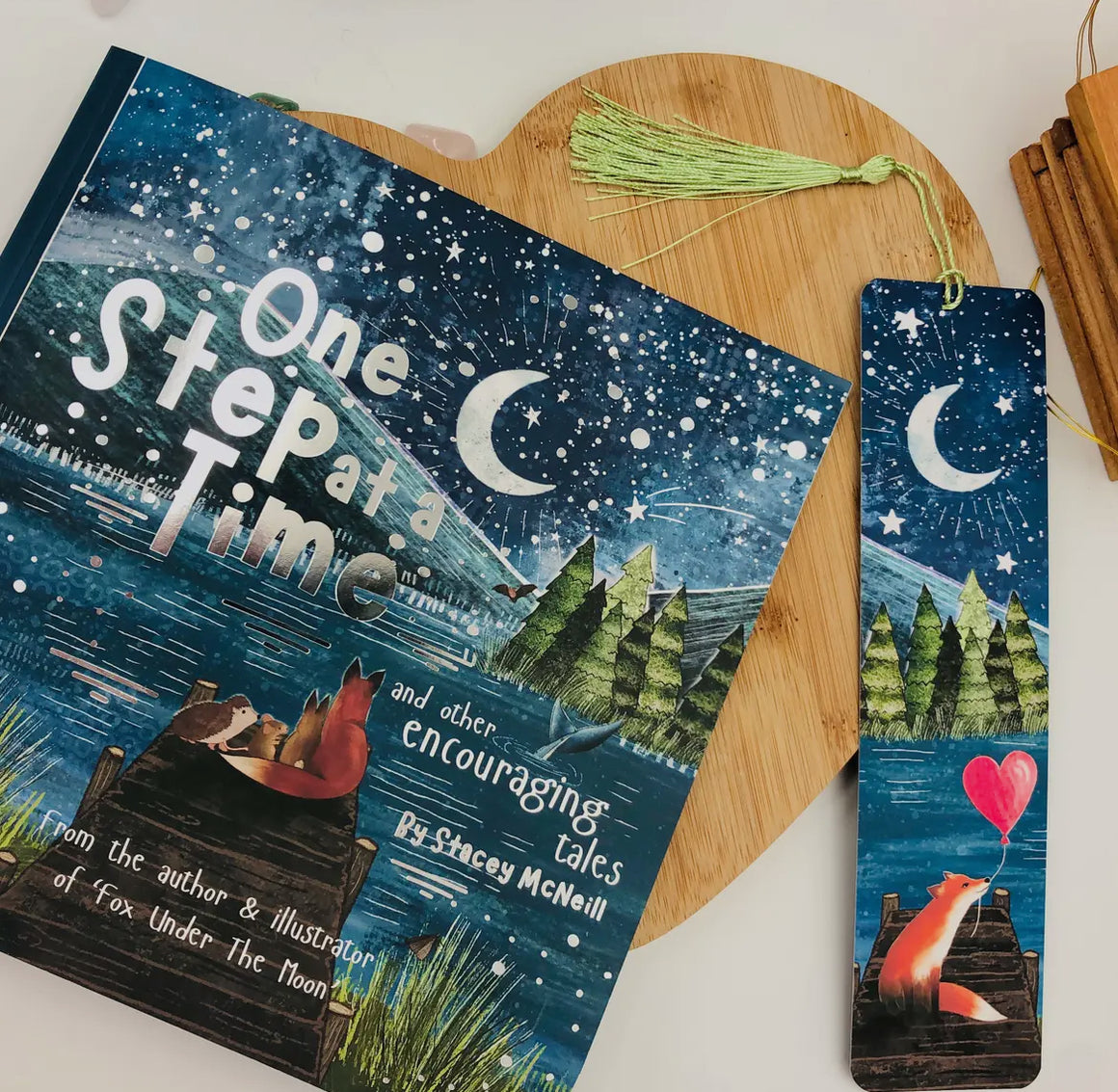 ONE STEP AT A TIME A BOOK BY FOX UNDER THE MOON - Feather & Twigs