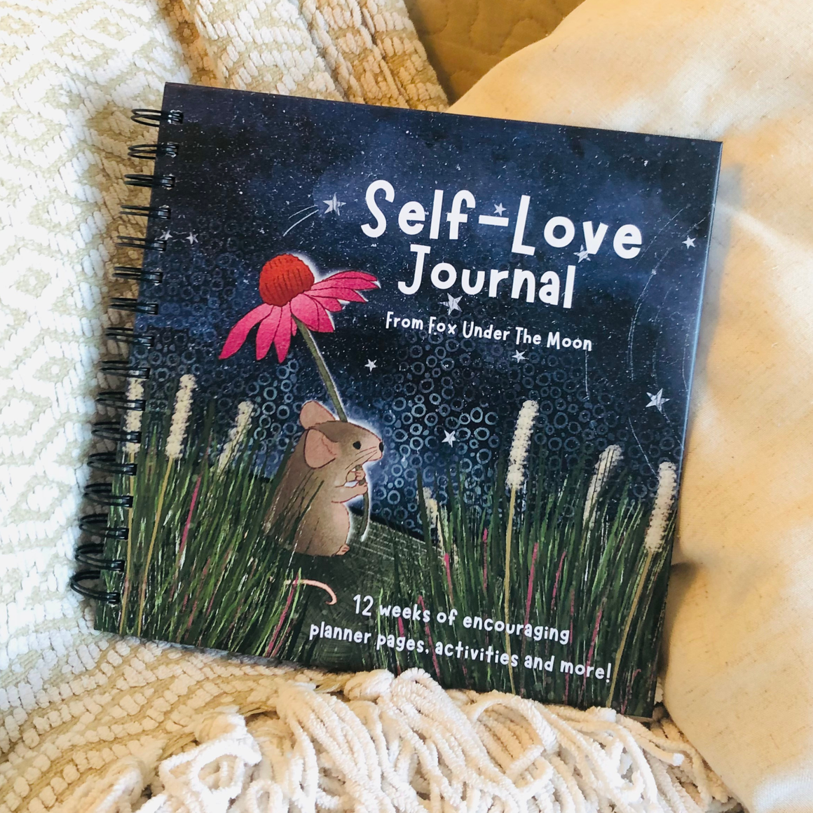 SELF LOVE JOURNAL - HARDBACK BY FOX UNDER THE MOON - Feather & Twigs