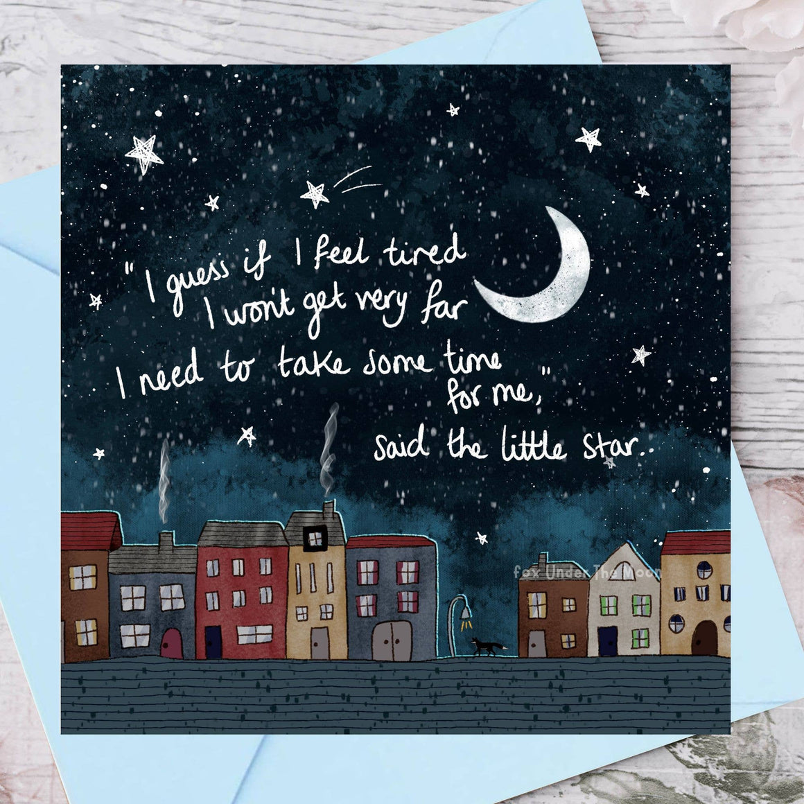 'TIME FOR ME’ GREETING CARD - Feather & Twigs